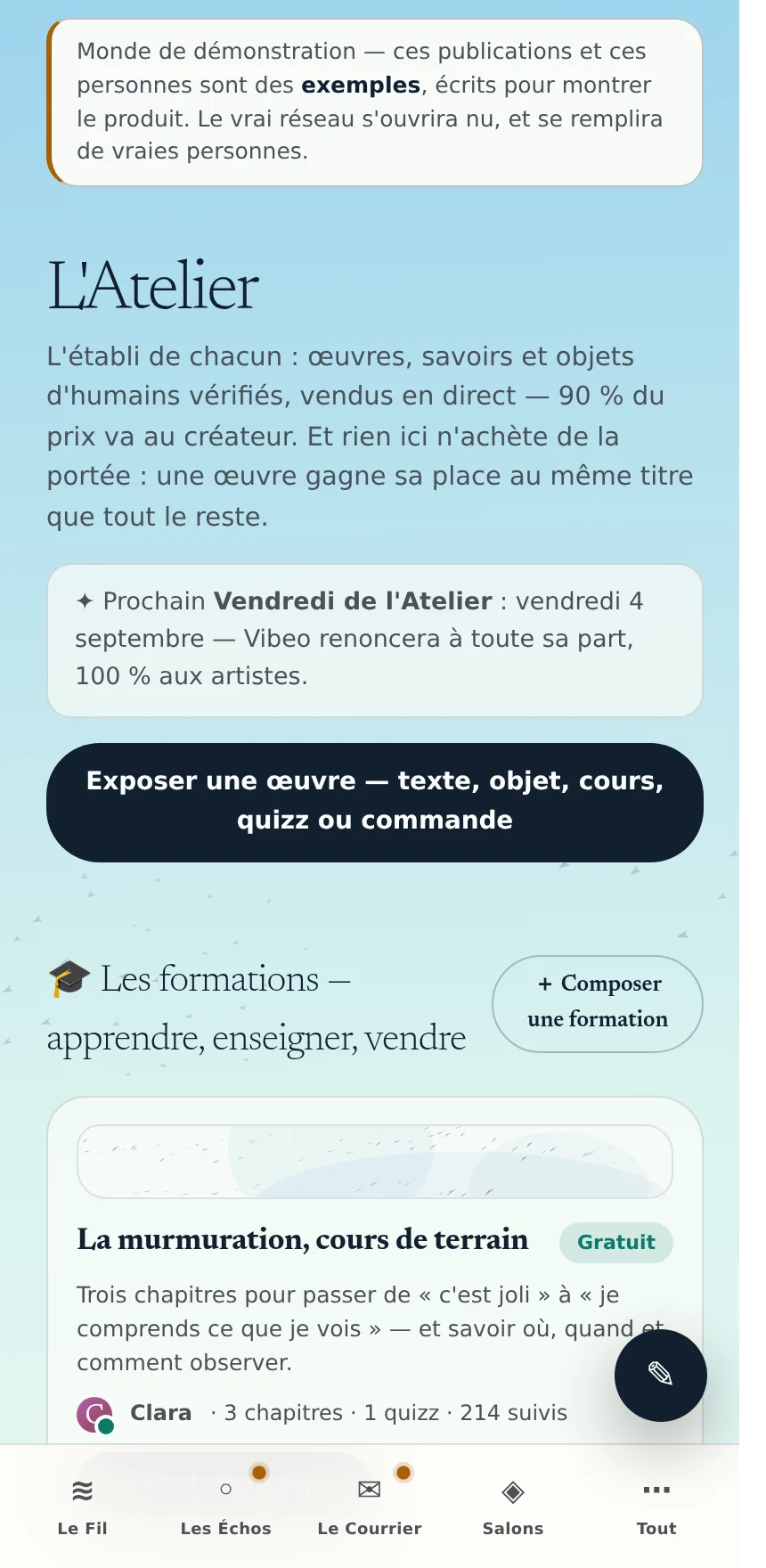 L'Atelier de Vibeo